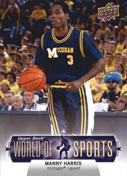 2011 Upper Deck World of Sports #55 Manny Harris Front