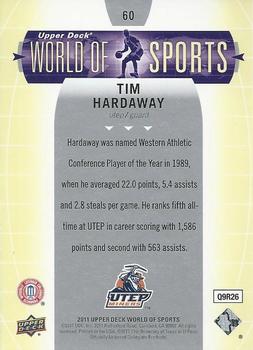 2011 Upper Deck World of Sports #60 Tim Hardaway Back