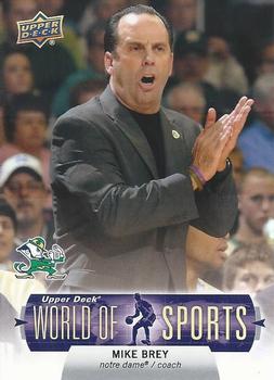 2011 Upper Deck World of Sports #69 Mike Brey Front