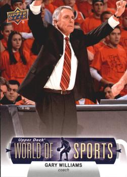 2011 Upper Deck World of Sports #76 Gary Williams Front