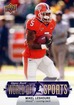 2011 Upper Deck World of Sports #94 Mikel Leshoure Front