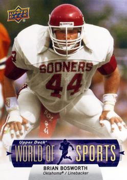 2011 Upper Deck World of Sports #101 Brian Bosworth Front