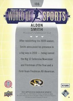 2011 Upper Deck World of Sports #106 Aldon Smith Back
