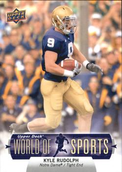 2011 Upper Deck World of Sports #117 Kyle Rudolph Front