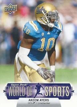 2011 Upper Deck World of Sports #122 Akeem Ayers Front