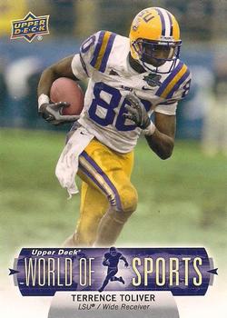 2011 Upper Deck World of Sports #134 Terrence Toliver Front