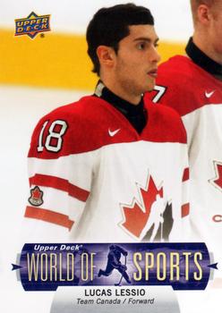 2011 Upper Deck World of Sports #173 Lucas Lessio Front