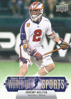 2011 Upper Deck World of Sports #179 Jeremy Boltus Front