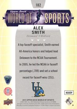 2011 Upper Deck World of Sports #182 Alex Smith Back