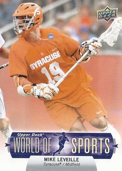2011 Upper Deck World of Sports #186 Mike Leveille Front