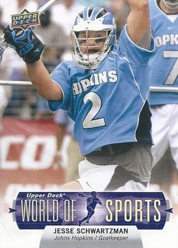 2011 Upper Deck World of Sports #204 Jesse Schwartzman Front
