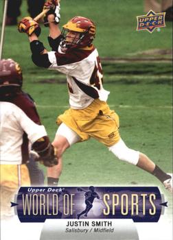 2011 Upper Deck World of Sports #209 Justin Smith Front