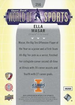 2011 Upper Deck World of Sports #256 Ella Masar Back