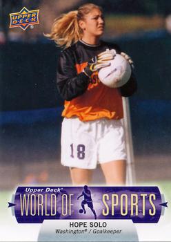 2011 Upper Deck World of Sports #266 Hope Solo Front