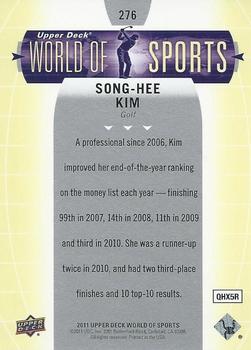 2011 Upper Deck World of Sports #276 Song-Hee Kim Back