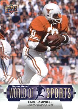 2011 Upper Deck World of Sports #338 Earl Campbell Front