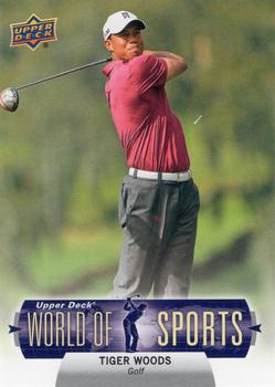 2011 Upper Deck World of Sports #348 Tiger Woods Front