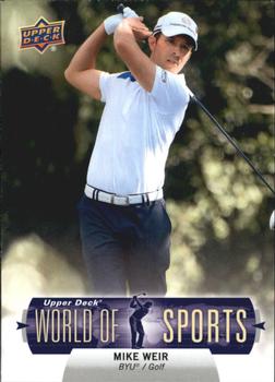 2011 Upper Deck World of Sports #352 Mike Weir Front