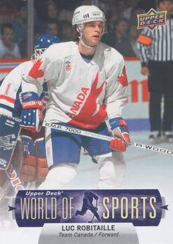 2011 Upper Deck World of Sports #355 Luc Robitaille Front