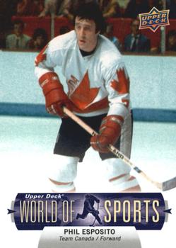 2011 Upper Deck World of Sports #362 Phil Esposito Front