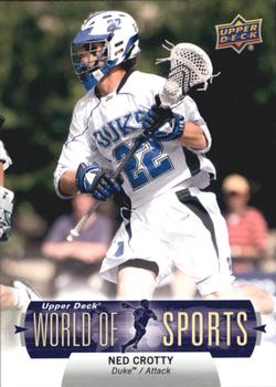 2011 Upper Deck World of Sports #378 Ned Crotty Front