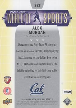2011 Upper Deck World of Sports #393 Alex Morgan Back