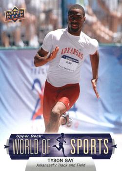 2011 Upper Deck World of Sports #400 Tyson Gay Front