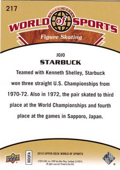 2010 Upper Deck World of Sports #217 JoJo Starbuck Back