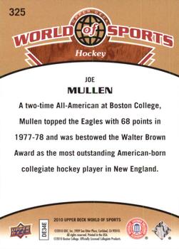 2010 Upper Deck World of Sports #325 Joe Mullen Back