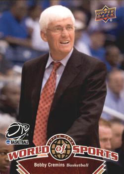 2010 Upper Deck World of Sports #356 Bobby Cremins Front