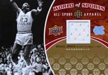 2010 Upper Deck World of Sports - All-Sport Apparel Memorabilia #ASA-2 Michael Jordan Front