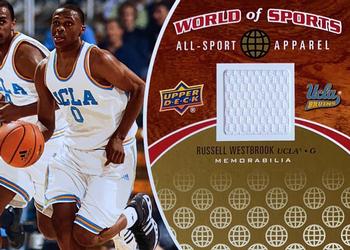 2010 Upper Deck World of Sports - All-Sport Apparel Memorabilia #ASA-5 Russell Westbrook Front