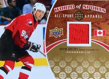 2010 Upper Deck World of Sports - All-Sport Apparel Memorabilia #ASA-35 Wayne Gretzky Front