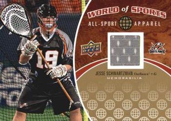 2010 Upper Deck World of Sports - All-Sport Apparel Memorabilia #ASA-46 Jesse Schwartzman Front