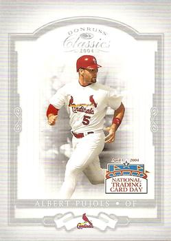 2004 National Trading Card Day #DP-1 Albert Pujols Front