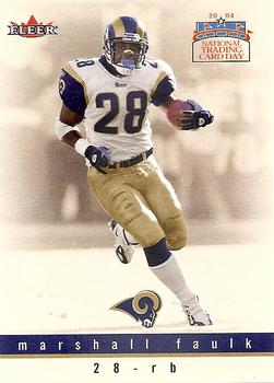 2004 National Trading Card Day #6 Marshall Faulk Front