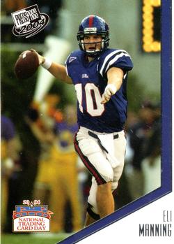 2004 National Trading Card Day #PP6 Eli Manning Front