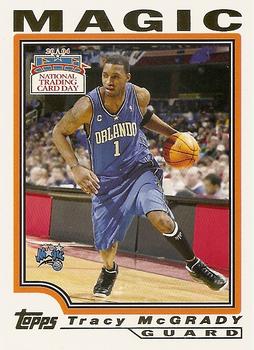 2004 National Trading Card Day #11 Tracy McGrady Front