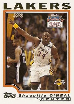 2004 National Trading Card Day #9 Shaquille O'Neal Front