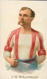1887 Allen & Ginter World's Champions (N28) #NNO J.H. McLaughlin Front