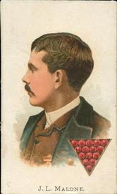 1887 Allen & Ginter World's Champions (N28) #NNO James L. Malone Front