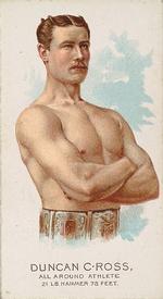 1888 Allen & Ginter World's Champions (N29) #NNO Duncan C. Ross Front