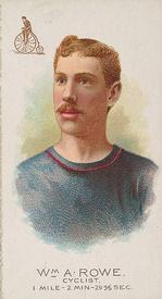 1888 Allen & Ginter World's Champions (N29) #NNO William. A. Rowe Front