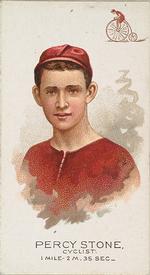 1888 Allen & Ginter World's Champions (N29) #NNO Percy Stone Front