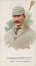 1888 Allen & Ginter World's Champions (N29) #NNO Thomas Pettit Front