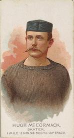 1888 Allen & Ginter World's Champions (N29) #NNO Hugh McCormack Front