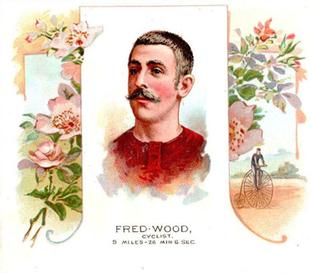 1888 Allen & Ginter World's Champions (N43) #NNO Fred Wood Front