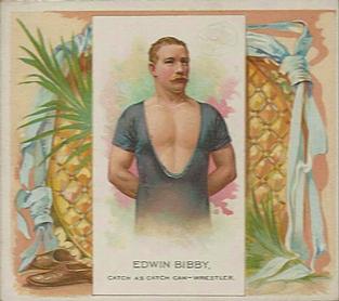 1888 Allen & Ginter World's Champions (N43) #NNO Edwin Bibby Front