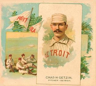 1888 Allen & Ginter World's Champions (N43) #NNO Charles H. Getzein Front