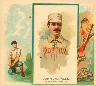 1888 Allen & Ginter World's Champions (N43) #NNO John Morrill Front